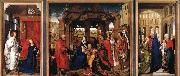 WEYDEN, Rogier van der St Columba Altarpiece USA oil painting artist
